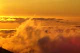 朝焼けの雲